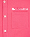 Розовая рубашка с принтом nz rubaha Natasha Zinko | Фото 3