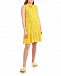 Желтое платье с цветочным принтом Pietro Brunelli | Фото 4