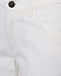 Белые зауженные джинсы для беременных Pietro Brunelli | Фото 5