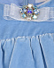Бархатное платье голубого цвета Eirene | Фото 3