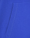 Синяя толстовка-худи с лого Philipp Plein | Фото 5