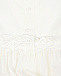 Белое крестильное платье с вышивкой Ermanno Scervino | Фото 5