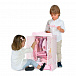 Бело-розовый гардеробный шкаф для куклы &quot;Мария&quot;  | Фото 2