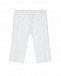 Белые спортивные брюки для девочек Balmain | Фото 2