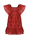Красное платье с цветочным декором Tartine et Chocolat | Фото 3