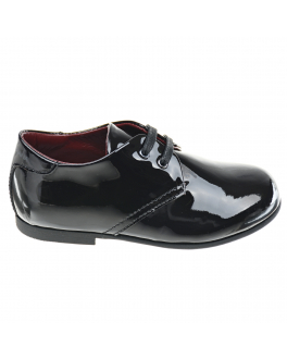 Черные туфли из лаковой кожи Dolce&Gabbana Черный, арт. DL0029 A1328 80999 | Фото 2