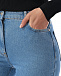 Голубые джинсы клеш Mo5ch1no Jeans | Фото 7