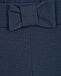 Темно-синие шорты с бантом на поясе Monnalisa | Фото 3