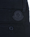 Синие брюки с логотипом на манжетах Moncler | Фото 5