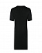 Черное платье с короткими рукавами Balmain | Фото 3