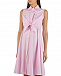 Розовое платье без рукавов Pietro Brunelli | Фото 8