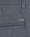 Серые классические брюки Emporio Armani | Фото 3