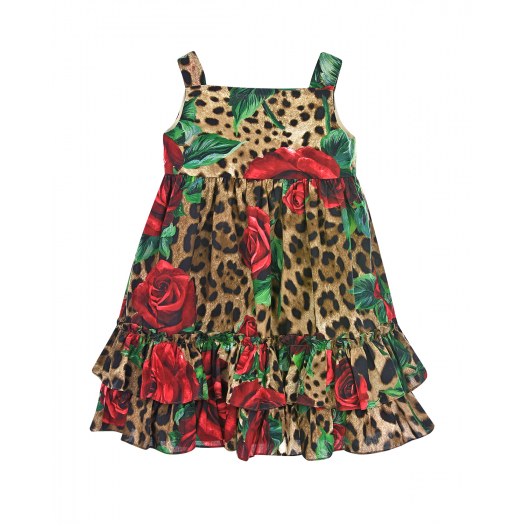 Платье с рюшами Dolce&Gabbana | Фото 1