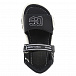 Черные сандалии с отделкой в полоску Dolce&Gabbana | Фото 5