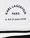 Белые шорты с черным кантом Karl Lagerfeld kids | Фото 3
