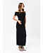 Черное платье с открытыми плечами Pietro Brunelli | Фото 4