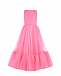 Длинное розовое платье без рукавов Sasha Kim | Фото 5