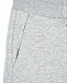 Серые спортивные брюки с белым логотипом  | Фото 6
