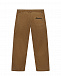 Вельветовые брюки коричневого цвета Moschino | Фото 2