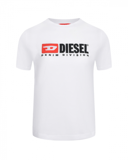 Базовая футболка с лого Diesel | Фото 1