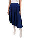 Синяя асимметричная юбка с плиссировкой  | Фото 7