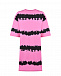 Розовое платье-футболка MSGM | Фото 2