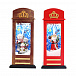 Новогодний сувенир &quot;Телефонная будка&quot; в ассортименте, 15*15*34 см, цена за 1 шт. Timstor | Фото 4