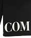 Черные бермуды с белым логотипом CP Company | Фото 4