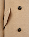 Шерстяное пальто кремового цвета Burberry | Фото 3