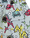 Серые шорты для купания с принтом &quot;хищные рыбы&quot; Stella McCartney | Фото 4