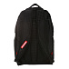 Черный рюкзак SHORE 21 CHENILLE с красной акулой, 45x15x30 см, 1 кг SprayGround | Фото 4
