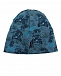 Синяя шапка с принтом &quot;джипы&quot; MaxiMo | Фото 2
