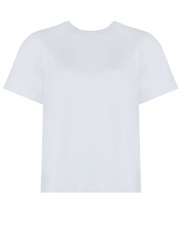 Базовая белая футболка Federica Tosi Белый, арт. TS069 0001 | Фото 1