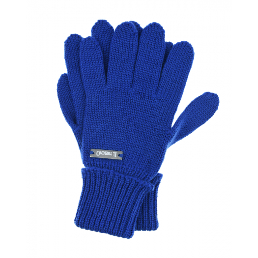 Базовые синие перчатки Il Trenino | Фото 1
