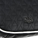 Черная сумка с белым кантом, 14x18x7 см Karl Lagerfeld kids | Фото 7