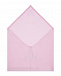 Розовая косынка с аппликацией &quot;бабочки&quot; Il Trenino | Фото 2
