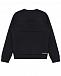 Черный свитшот с карманом на молнии Karl Lagerfeld kids | Фото 2