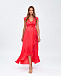 Красное платье с воланом Pietro Brunelli | Фото 4