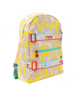 Желто-розовый рюкзак, 38x28x10 см Stella McCartney Мультиколор, арт. TS0A48 Z1148 100MC | Фото 2