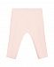 Спортивные брюки пудрового цвета Sanetta Kidswear | Фото 2
