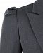 Серый пиджак с пышными плечами Aletta | Фото 4