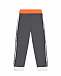 Оранжево-серые спортивные брюки Emporio Armani | Фото 2
