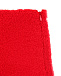 Красные плюшевые шорты IL Gufo | Фото 3