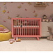 Кроватка для новорожденного Aria Antique Pink Lilla | Фото 9
