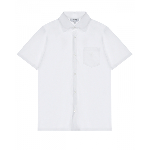 Белая рубашка с короткими рукавами Aletta | Фото 1