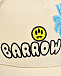 Бейсболка с логотипом и рисунками, кремовая Barrow | Фото 3