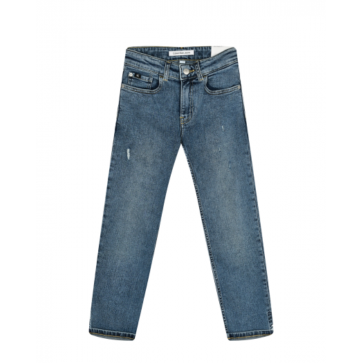Голубые джинсы regular fit Calvin Klein | Фото 1