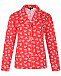 Красная пижама: брюки и рубашка с новогодним принтом  | Фото 3