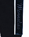 Черные спортивные брюки с лампасами Monnalisa | Фото 4
