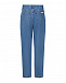 Синие джинсы бойфренд с завышенной талией Forte dei Marmi Couture | Фото 4